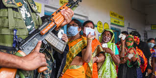 That they don't respect women was know, but they will be so brazen about it wasn't expected chanting indecent slogans at bengal's own daughter. Bengal Polls Violence Marks Phase 3 As Tmc Bjp Both Allege Attacks On Candidates