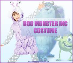 The monster in her closet favorite outfits: Boo Monsters Inc Costume Adorable Costumes From The Monster Inc