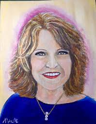 I still have this painting...it was 1 of the 2 paintings I did when I was  still in my 30s. I did both of the paintings at the Brush and Palette Art