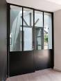 Double porte a galandage interieur