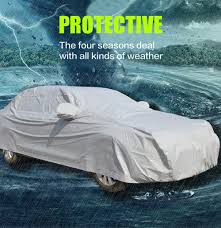 Snow Protection Car Awning Outdoor Full Car Covers In Winter Summer Rain Waterproof Dustproof Perfect Fit For Your Model