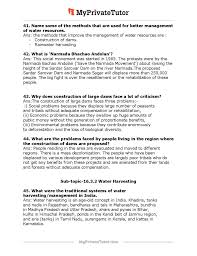 Ncert Solutions For Class 10 Science Chapter 16 Management Of Natural Resources Natural Resource Management Chapter 16 Science Text