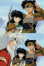 The One Love Triangle That I Actually Love Inuyasha Inuyasha Cosplay Inuyasha Funny Anime