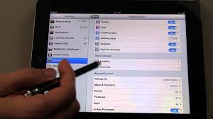 How To Enable Restrictions On Your Ipad Youtube