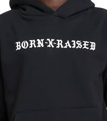 Born x Raised Hoodie Black – SOMEWHERE