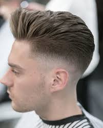 Hard parts aren't just for short hairstyles. 70 Pompadour Haircuts Ultimate Guide To Classic Modern Styles 2020