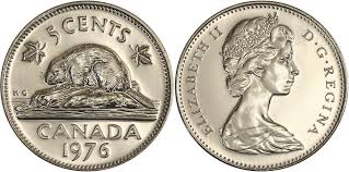 The melt value shown below is how valuable the coin's metal is worth (bare minimum value of coin). Coins And Canada 5 Cents 1976 Canadian Coins Price Guide Value Errors And Varieties