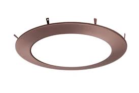 Products Elite Lighting Rl670 Rt Bz Color Ring Trim For Rl670 Universal 4 Inch Surface Mount Led Module Bronze