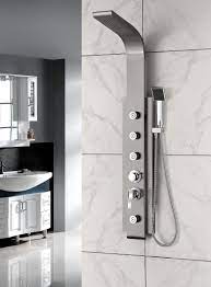Pin By Guangdong Foshan Bozhiya Sani On Chinese Shower Panel Lighted Bathroom Mirror Bathroom Lighting Bathroom