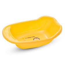 Gold mini bathtub bathroom accessories (2 pack) small miniature bath tub used as decorations, makeup holder, soap dish, holder and storage box made of plastic with gold plating. Baby Bath Pot 3069