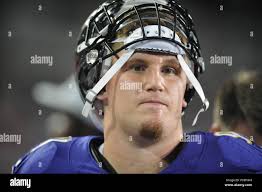 August 2nd, 2018: Ravens #91 Christian LaCouture during the Chicago Bears  vs Baltimore Ravens at Tom Benson Hall of Fame Stadium in Canton, Ohio.  Jason Pohuski/CSM Stock Photo