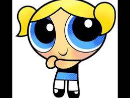 bubbles i m blue powerpuff girls girl posters powerpuff