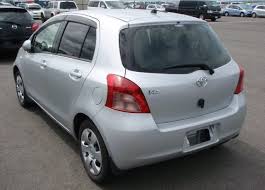 Vitz Back Toyota Subcompact Hatchback