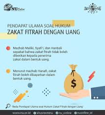 Zakat termasuk dalam rukun islam selain syahadat, salat, puasa, dan ibadah haji. Uzivatel Kmnu Online Na Twitteru Hukum Membayar Zakat Fitrah Dengan Uang Terkait Hukum Membayar Zakat Fitrah Dalam Bentuk Uang Para Ulama Juga Berbeda Pendapat Pertama Mazhab Maliki Syafi I Dan Hanbali Sepakat