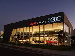 Audi Tampa Signage That Accents The Beautiful Building And The Beautiful Audi Products Building Signs Beautiful Buildings Building