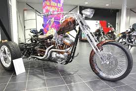 Casarva Harley Davidson Sportster Chopper Trike Called Tinkerbell A Fenland Chopper Front Frame Mated To A Casarva Independent Rear Suspension Cradle Formed