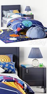 Find playful nightstands and bedside tables at pottery barn kids that will add style to your kids' rooms. Bed Uptown Navy Blue Bed From Crate Barrel Curbstone Kids Uptown Navy Blue Nightstand Down3dmodels