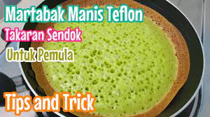 Selamat mencoba resepnya ya bunda jangan lupa like, share, komen dan subscribe ya Resep Cara Membuat Martabak Manis Teflon Terang Bulan Dengan Takaran Sendok Anti Gagal Youtube