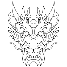 Get cozy and expand your home library with a large online selection of books at ebay.com. Chinese Dragon Mask Coloring Page Chinese Dragon Mask Coloring Page Chinese Chinesedragontattoo Co Chinese Dragon Art Dragon Mask Dragon Coloring Page