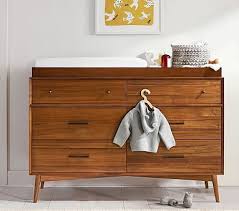 Brought To You In Collaboration With West Elm Our Greenguard Gold Certified Mid Century Nursery Col Baby Changing Tables Changing Table Modern Changing Tables