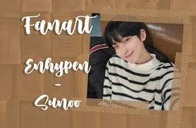 Enhypen official sites and social media charming points: Sunoo Fanart Enhypen K Pop Amino