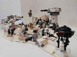 Starfield/ hoth backdrop compatible with lego shopkins action figures play; Hoth Battle Moc Diorama Album On Imgur