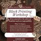 Block Printing Workshop