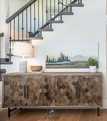 Southwest interior with a rainier cable railing by ags. Our Entryway Remodel From Dark And Dismal To Damn Gorgeous Kylie M Interiors