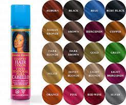 Thinning areas will appear fuller and thicker. Jerome Russell Temporary Hair Color Spray 65 Ml 2 2 Fl Oz You Pick Your Color Ebay