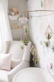 Light And Airy Floral Nursery Project Nursery Diy Nursery Mobile Floral Nursery Baby Mobile Girl