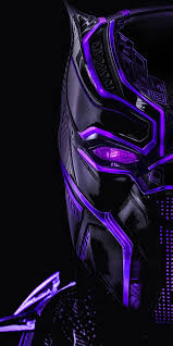 Black Panther Neon Anime Lock Screen Wallpapers Lock Screen Wallpaper Avengers Wallpaper