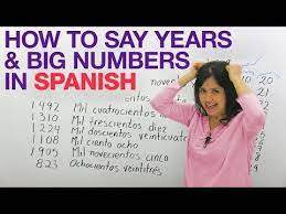 Learn Spanish Big Numbers Years Dates Quantities And Money In Spanish Youtube Learning Spanish How To Speak Spanish Learn To Speak Spanish