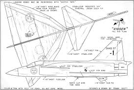 Viggen Catapult Launch Glider Article And Plans March 1973 American Aircraft Modeler Model Airplanes Gliders Balsa Plane