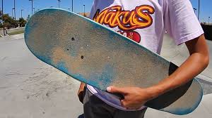 Grizzly griptape skateboard deck tape marvel venom new import from japan. Sand For Grip Tape Youtube