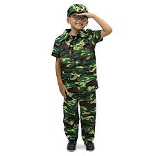 Disfraz de capitán del ejército para niño. Disfraz Para Nino De Soldado Del Ejercito Con Camuflaje Mercado Libre