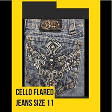Cello Flared Jeans Size 11 Well Loved