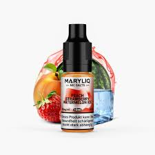 MARYLIQ 🍑 Pesca Fragola Anguria Ghiaccio | E-liquid (20 mg)