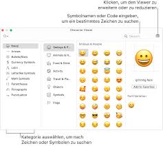 Facebook smileys, emoticons, emojis zum kopieren. Verwenden Von Emojis Und Symbolen Auf Dem Mac Apple Support