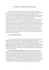 Referat romania in al doilea razboi mondial. Doc Romania In Al Doilea Razboi Mondial Georgiana U Academia Edu