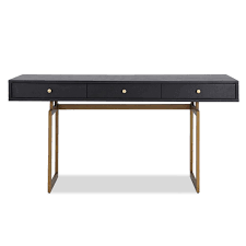 liang eimil hamilton desk wenge ash veneer steel legs wenge ash veneer designer desk with a choice of powder office desk decor black desk furniture design