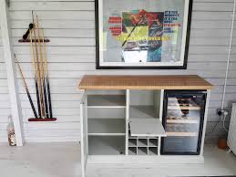 Iohomes sallos contemporary sliding door multi storage buffet with wine rack and caster wheels, vintage walnut furniture of winsome beynac bar cappuccino wine cabinet winsome wood. Edmunds Painted Drinks Cupboard Edmunds Clarke Furniture Ltd