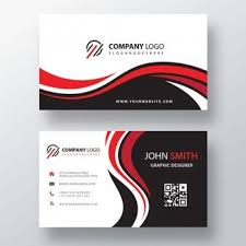 Download Download Wavy Red And Black Corporate Card For Free Business Card Mock Up Business Cards Mockup Psd Business Card Design Black