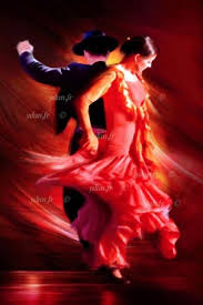 Peinture Couple Espagnol Danseuse De Flamenco Danseuse Espagnole Musique Peinture