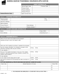 Reviewed by drew | 0 comments. Markel Marine Tradesman Insurance Application Pdf Free Download