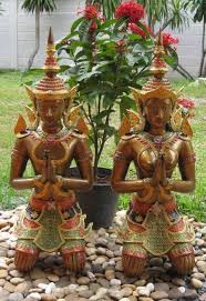 Thai manufacturers and suppliers of home decor from around the world. Multi Colour Kneeling Teppanom Thailand Souvenirs Thai Home Decor