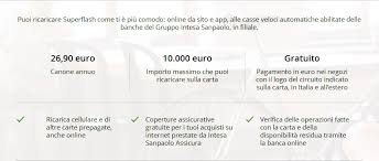 Una opportunità in tal senso la offre il gruppo intesa sanpaolo banco di napoli con la carta superflash, totalmente gratuita per gli studenti iscritti presso l'università l'orientale, i cui vantaggi sono illustrati nel link sottostante. Guida Alla Carta Prepagata Ricaricabile Superflash Dotata Di Iban Di Intesa San Paolo Analisi Di Borsa