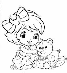 Young Strawberry Shortcake Cartoon Coloring Pages Cute Coloring Pages Strawberry Shortcake Coloring Pages