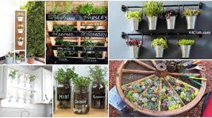 This diy herb garden project takes a little bit of handy work with tools but we just love it! Diy Herb Garden Ideas For Indoor Outdoor Decor K4 Craft