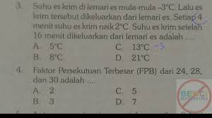 Add to my workbooks (3). Operasi Bilangan Bulat Prediksi Un Matematika Sd 2018 No 3 Youtube