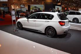 2012 Essen Motor Show F20 1 Series And F10 5 Series With M Performance Parts Bmw 1 Series Performance Parts Bmw M3 Coupe